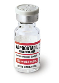 Impotence Injections - Alprostadil Bottle