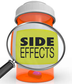Common Side Effects of ED Medications - Pill Bottle With Label