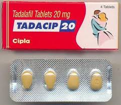 Tadacip 20 - 4 pill dosage packaging